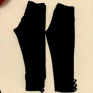 Black workout pants.